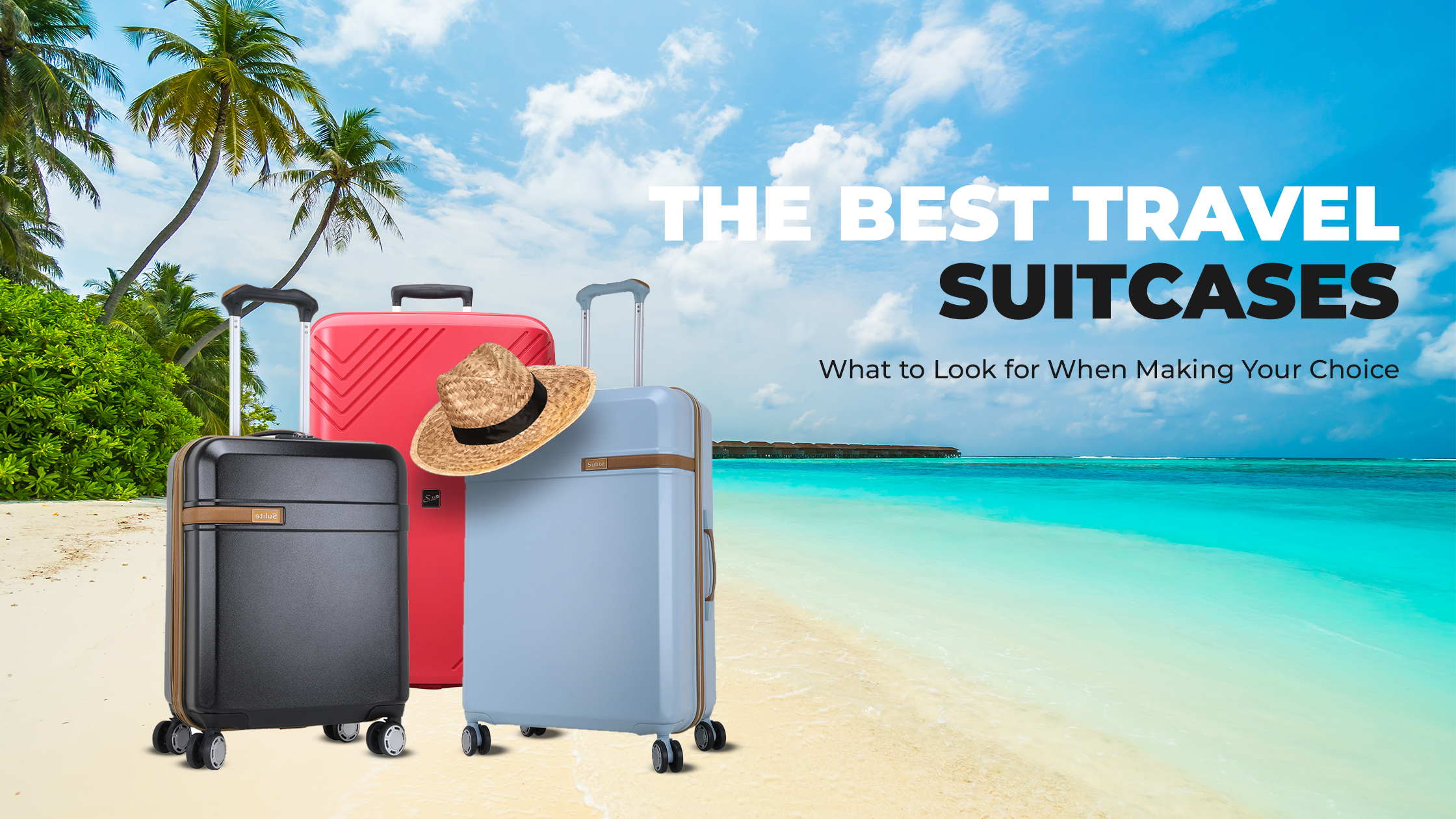 The Best Travel Suitcases What to Look for When Making Your Choice